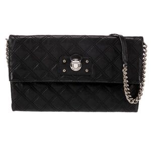 Marc Jacobs Black Leather Shoulder Bag